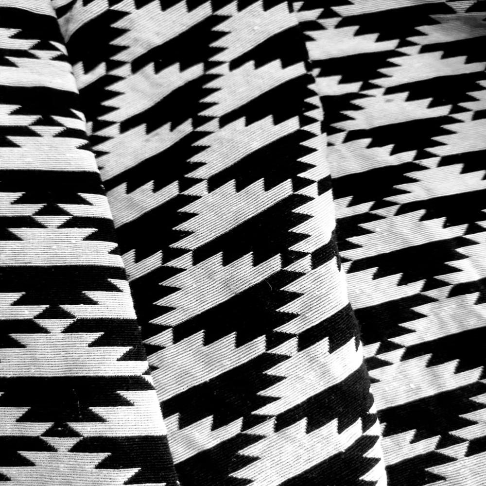 black & white bag fabric