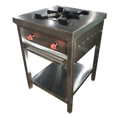 SS Single Burner Gas Range