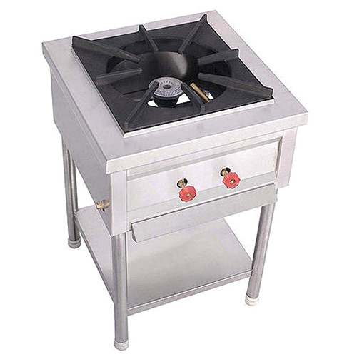 SS Single Burner Gas Range