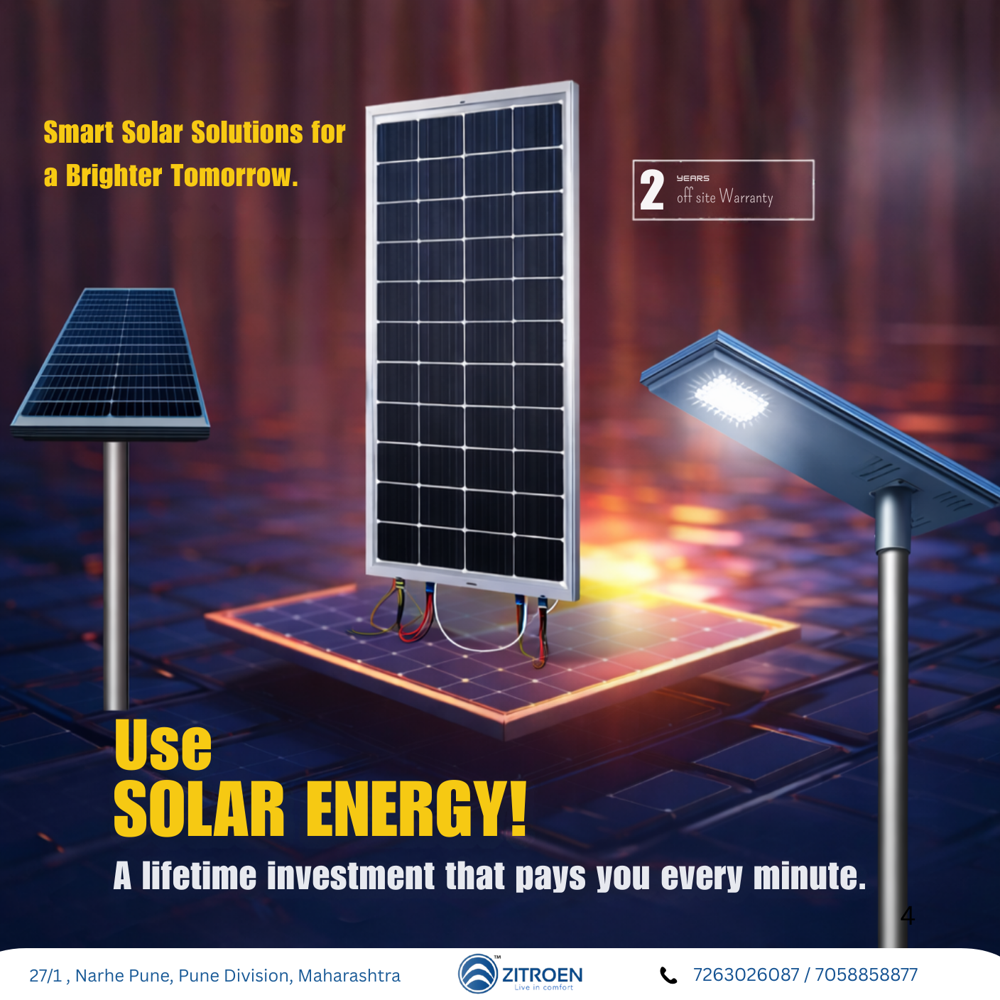 All in one Solar Street Lights