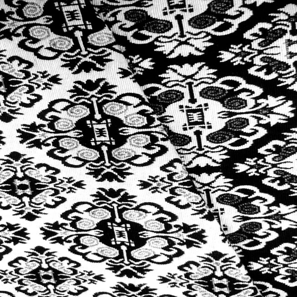 black & white bag fabric