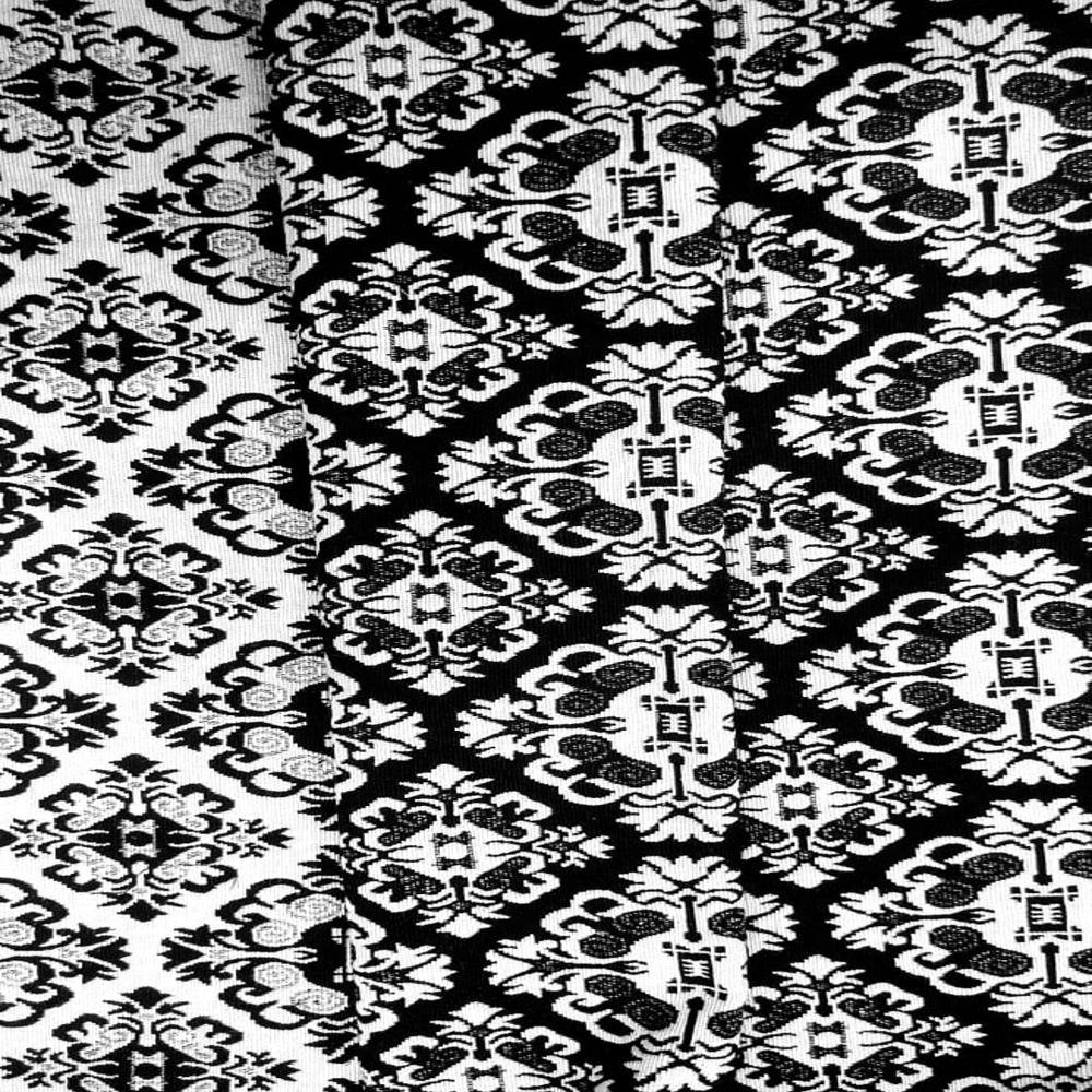 black & white bag fabric