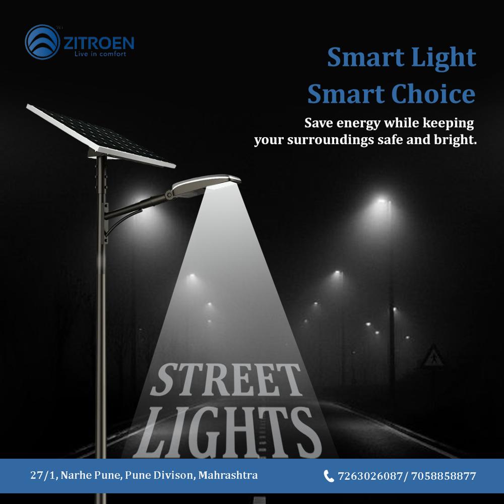 40W Solar LED Street Light