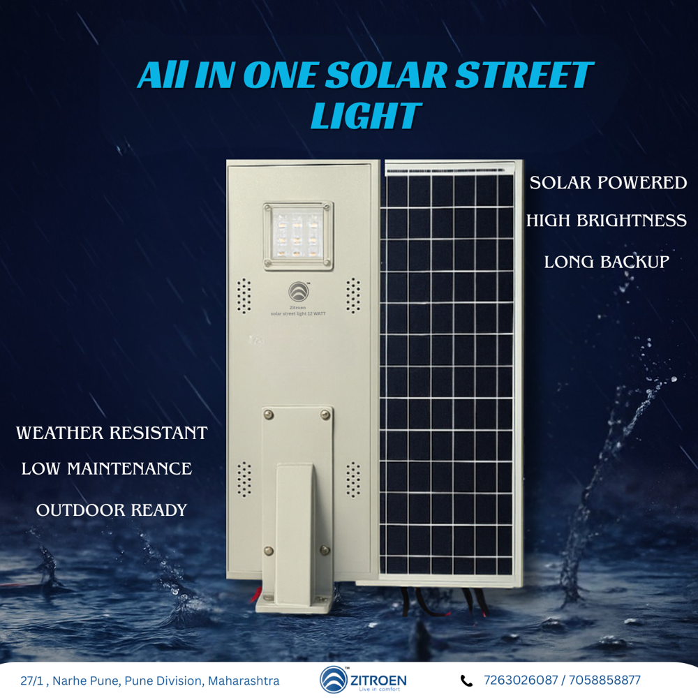 36W All in one Solar Street Lights