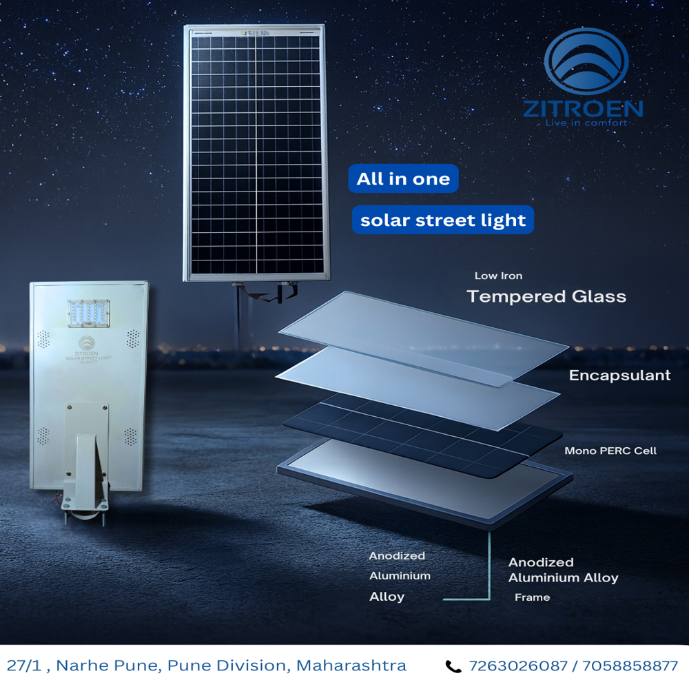 36W All in one Solar Street Lights