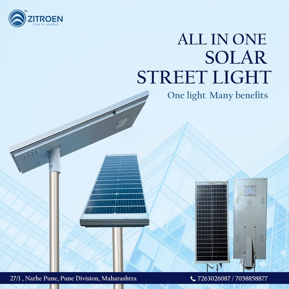 36W All in one Solar Street Lights