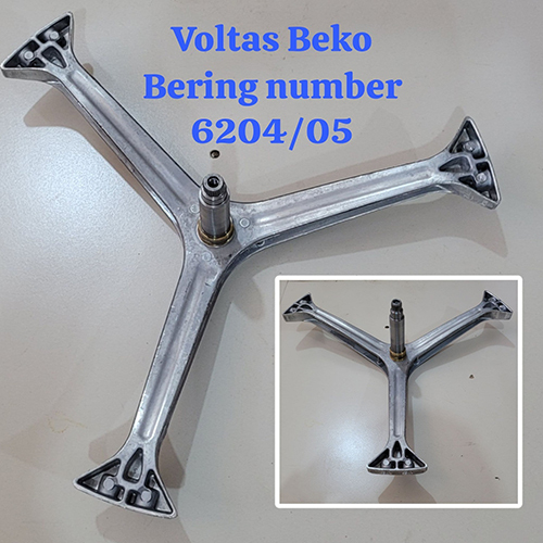 Voltas Beko Front Loader Washing Spider Arm Bracket Shaft Hub