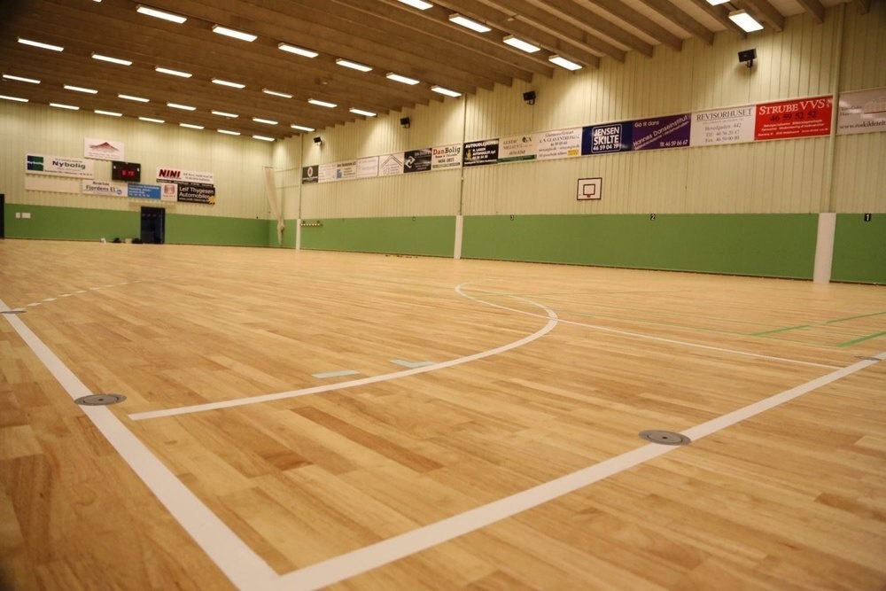 Maple Wood Badminton Court Flooring