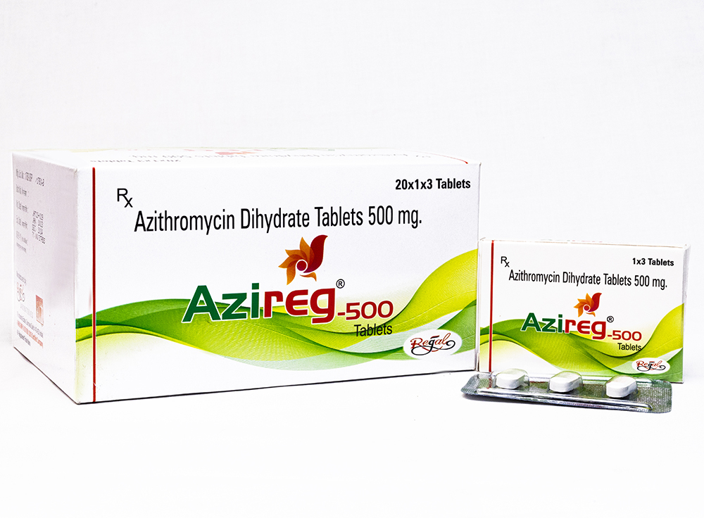 500mg Azithromycin Dihydrate Tablets
