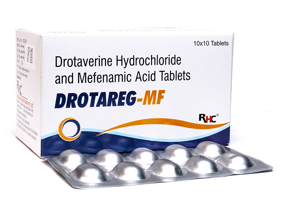 Drotaverine Hydrochloride And Mefanamic Acid Tablets