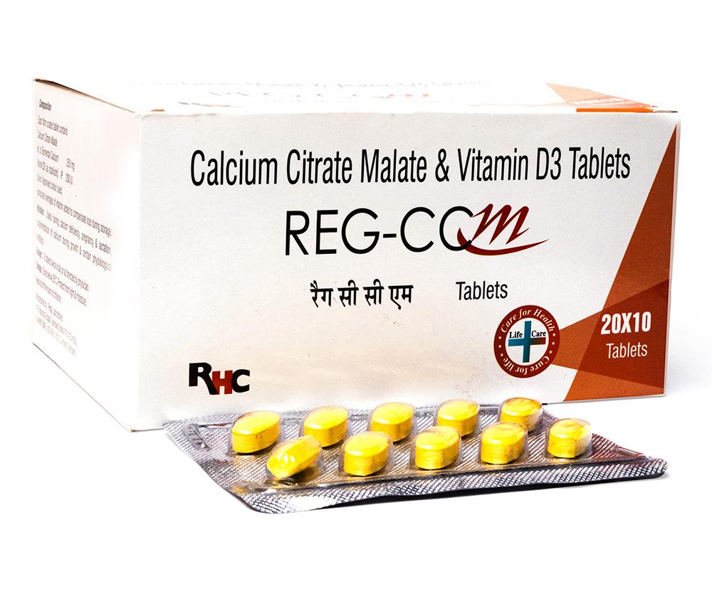 Calcium Citrate Malate And Vitamin D3 Tablets