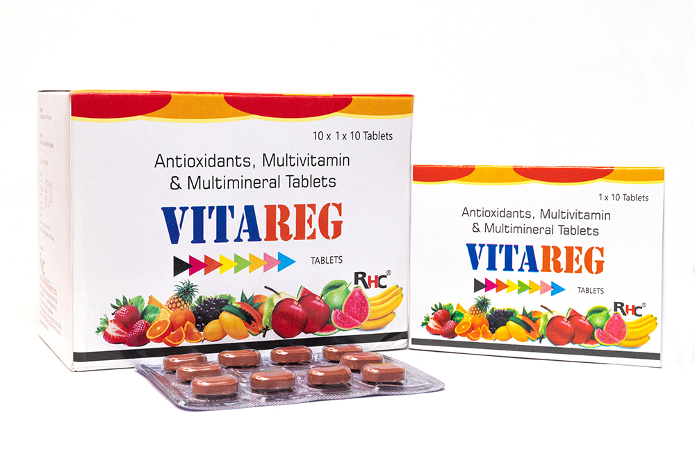 Antioxidant Multivitamins And Multimineral Tablets