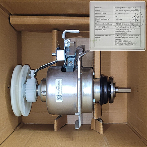 Gear Box Clatch Mechnasium Assembly GODREJ Top Loader Washing Machine