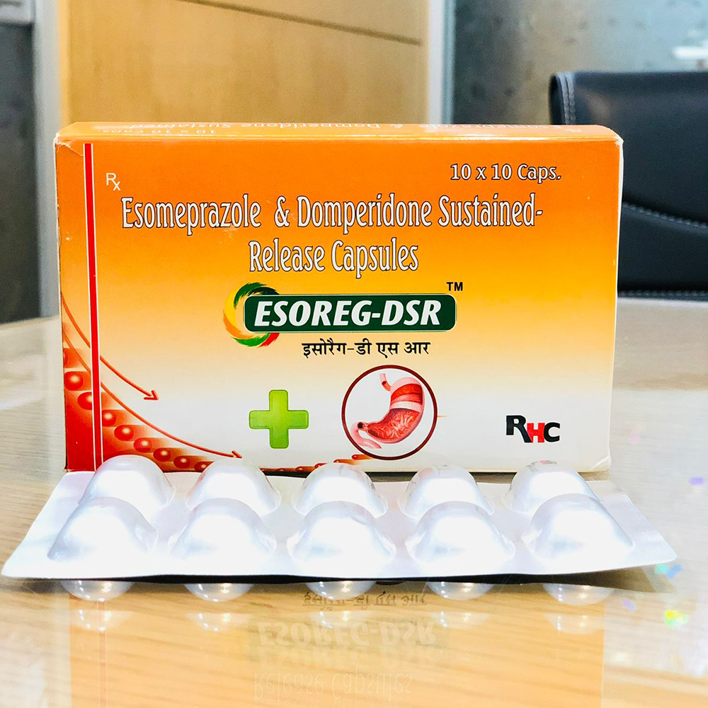 Esomeprazole And Domparidone Sustained Release Capsules