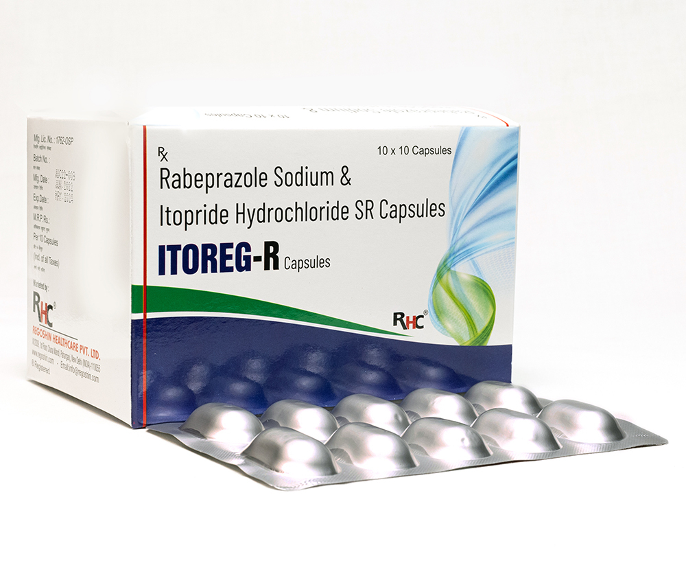 Rabeprazole Sodium And Itopride Hydrochloride SR Capsules