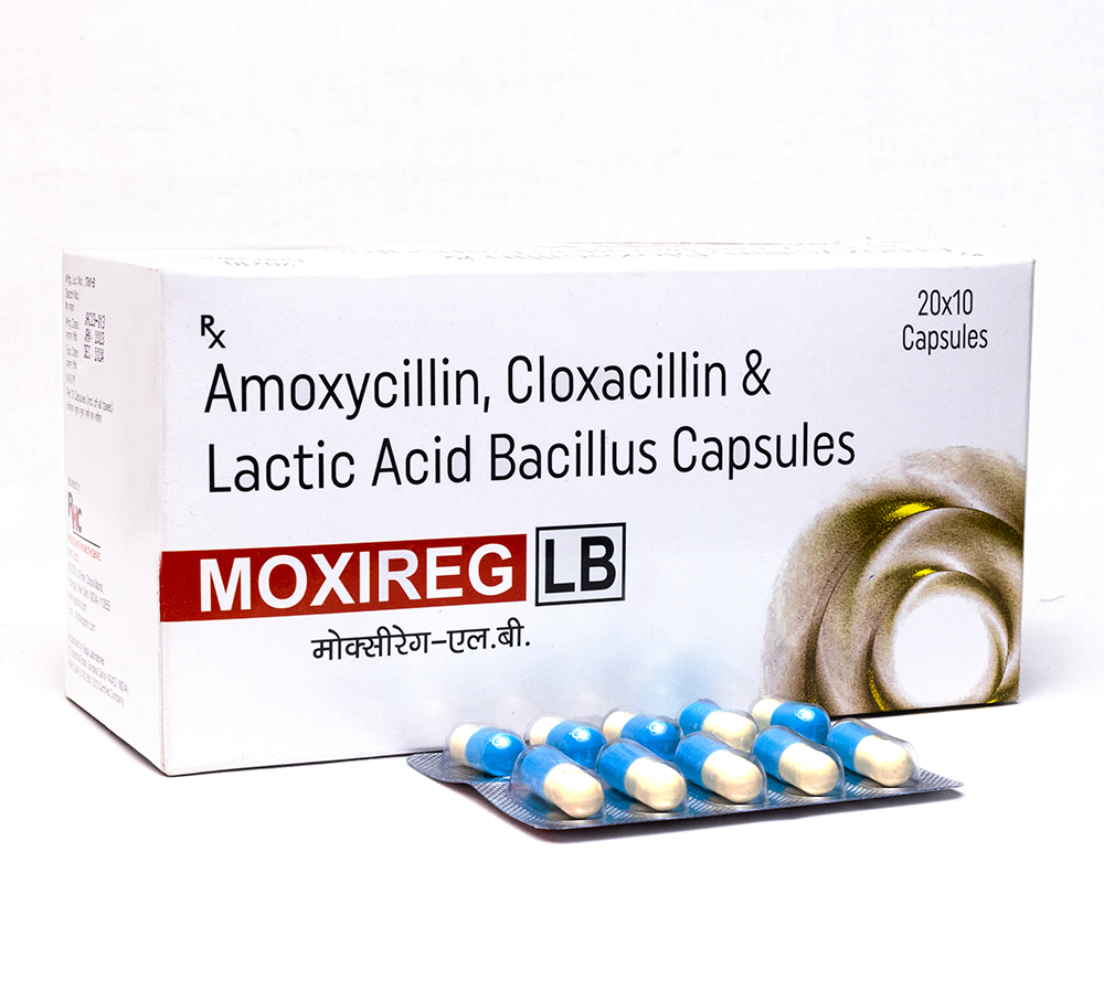 Amoxycillin Cloxacillin And Lactic Acid Bacillus Capsules