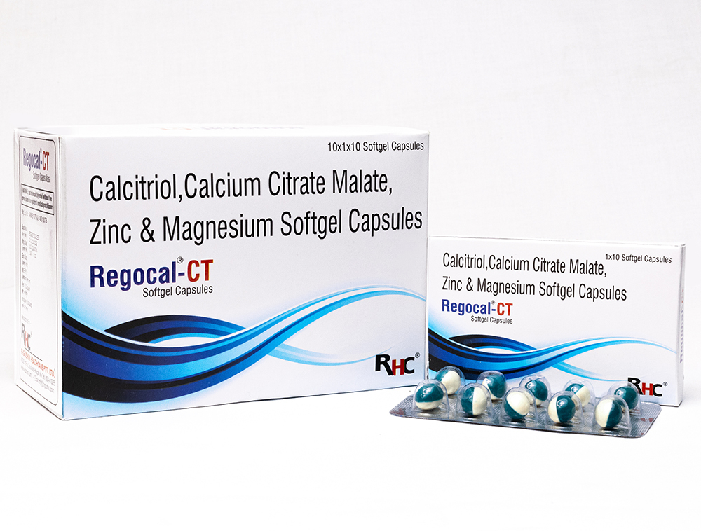 Calcitriol Calcium Citrate Malate And Magnesium Softgel Capsules