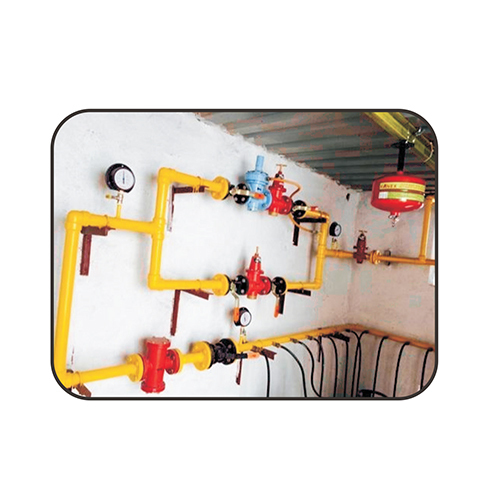 Manifold Gas Cylinder Pipe Line System