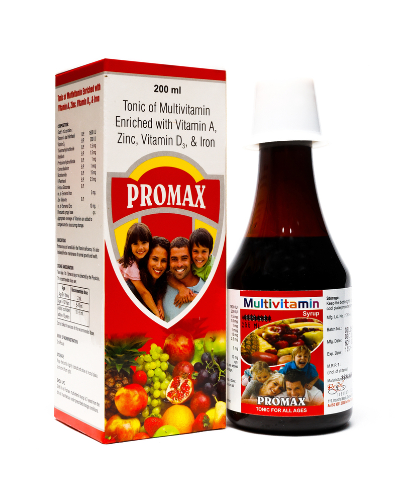 Multivitamin Vitamin A Zinc And Iron Syrup