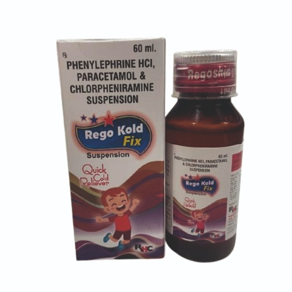 Phenylephrine HCI Paracetamol Suspension Syrup