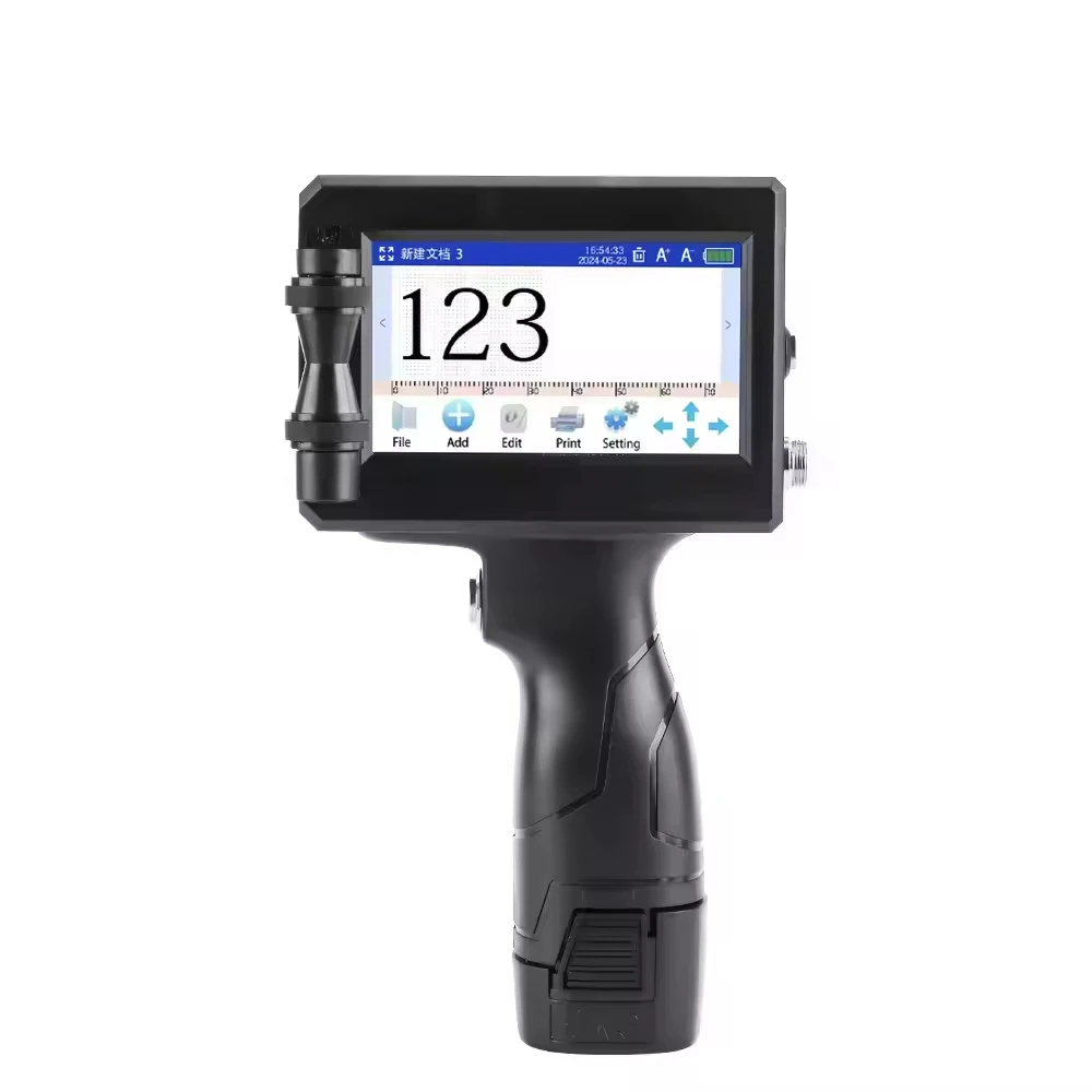Handheld Inkjet Printer 25mm - Automatic Grade: Semi-automatic
