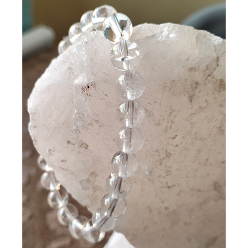 Natural Clear Crystal Bracelet