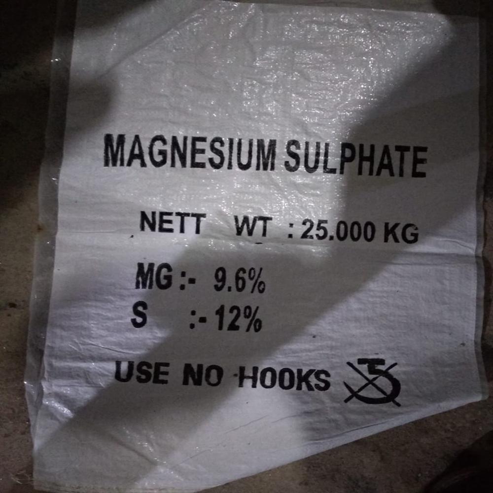 Magnesium Sulphate - 97% Purity, Ph Level 3.0 | White Crystalline Powder For Industrial Applications, Desiccant And Coagulant