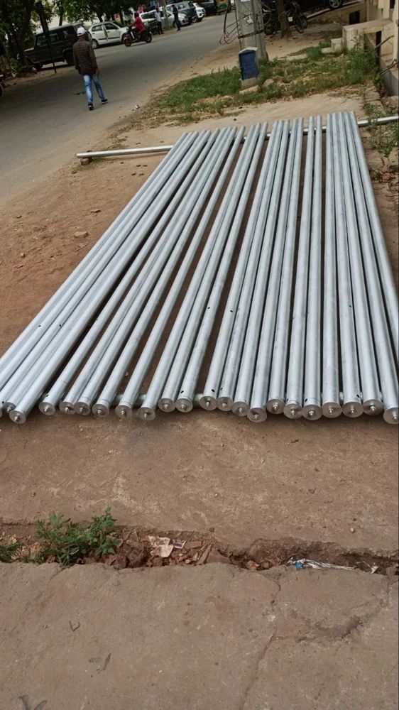 76 mm GI Tubular Pole, For Street Light