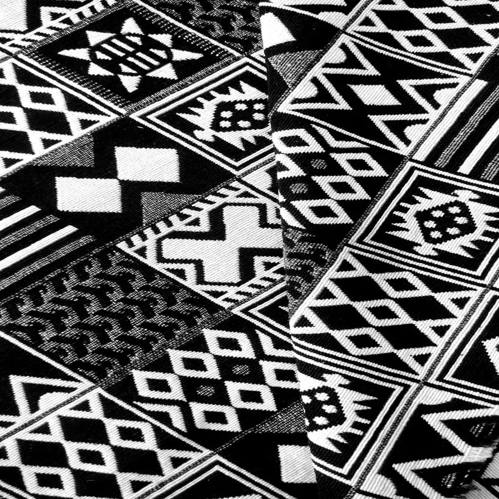 black and white bag fabric