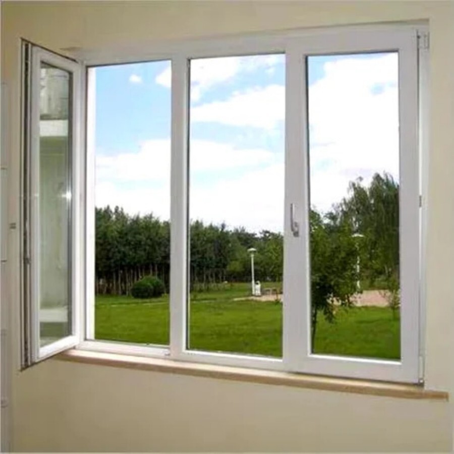White Upvc Window - Design Type: Modern Minimalist