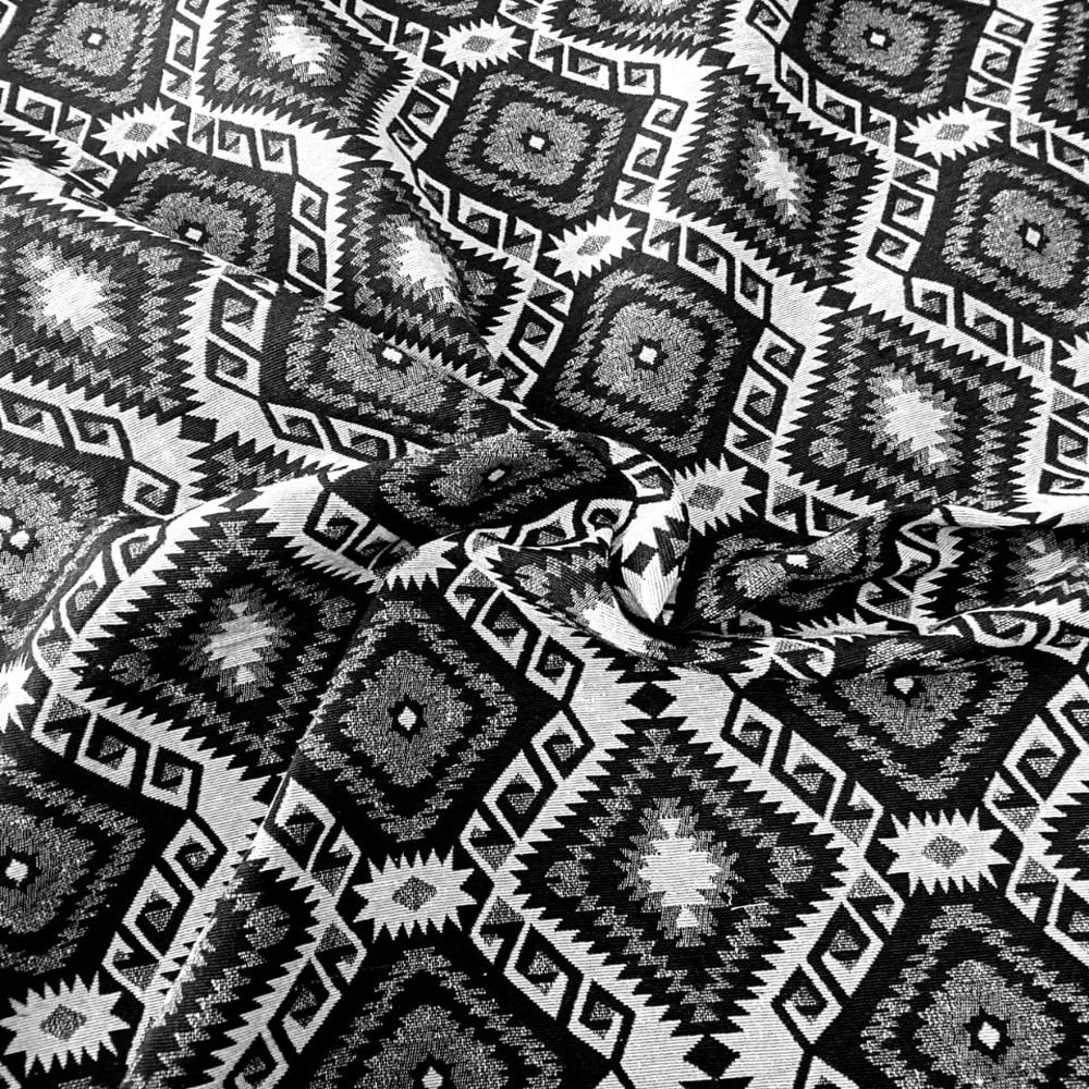 black and white bag fabric