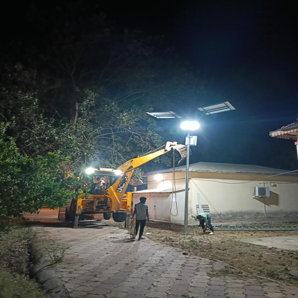 Solar High Mast Light