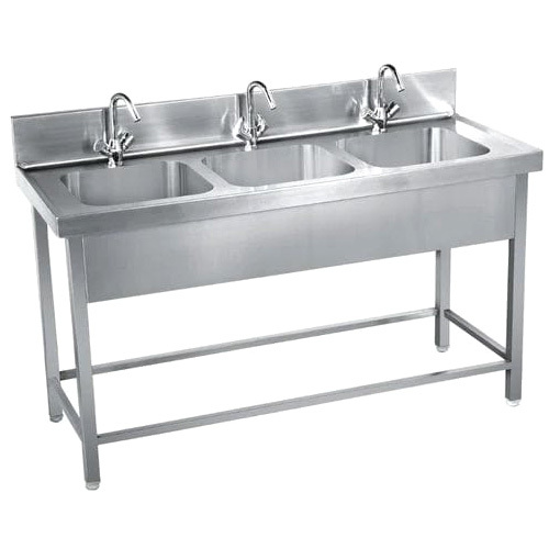 Three Sink Unit - Application: Commercial Kitchens