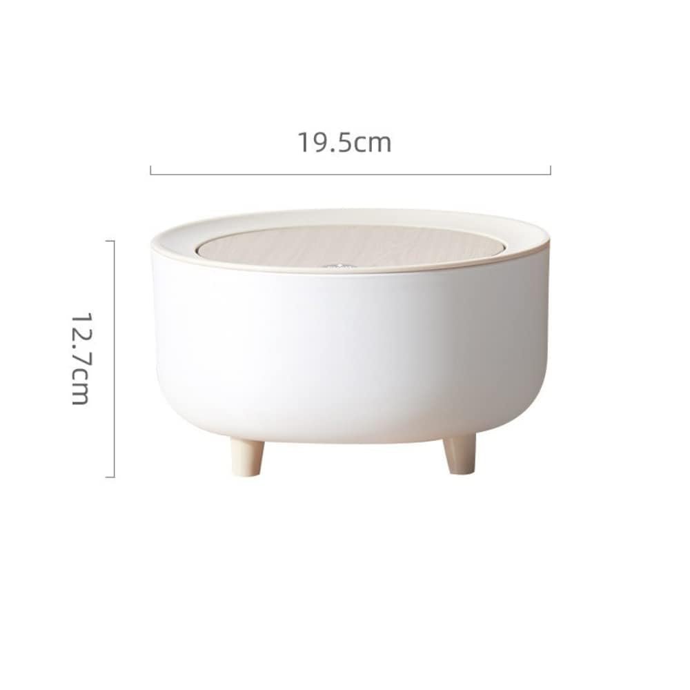 2 liter Small Countertop Press Top Tabletop  Dustbin