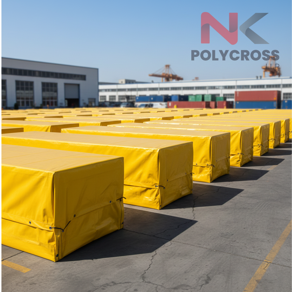 Multilayer Poly Brand - Application: Construction & Infrastructure Projects  Warehouse & Open Yard Protection  Agriculture & Farm Covers  Truck & Cargo Covers  Industrial Machinery Protection  Export & Marine Applications