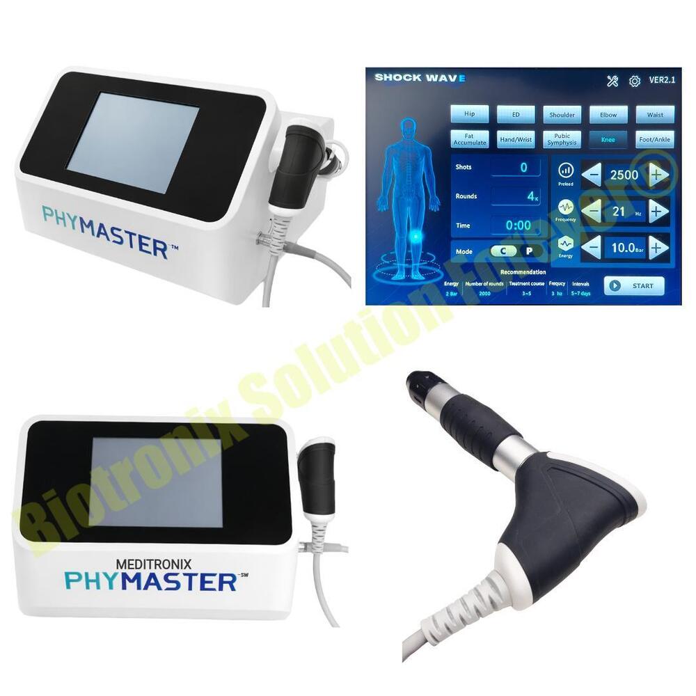 Phymaster Shockwave Pain Relief Equipment for Orthopedic Clinics