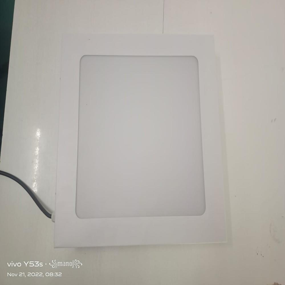 Square Pannel Shape Motion Sensor Led Light 15 W - Color: Warm White
