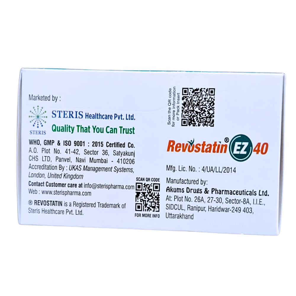 Rosuvastatin 40mg & Ezetimibe 10mg