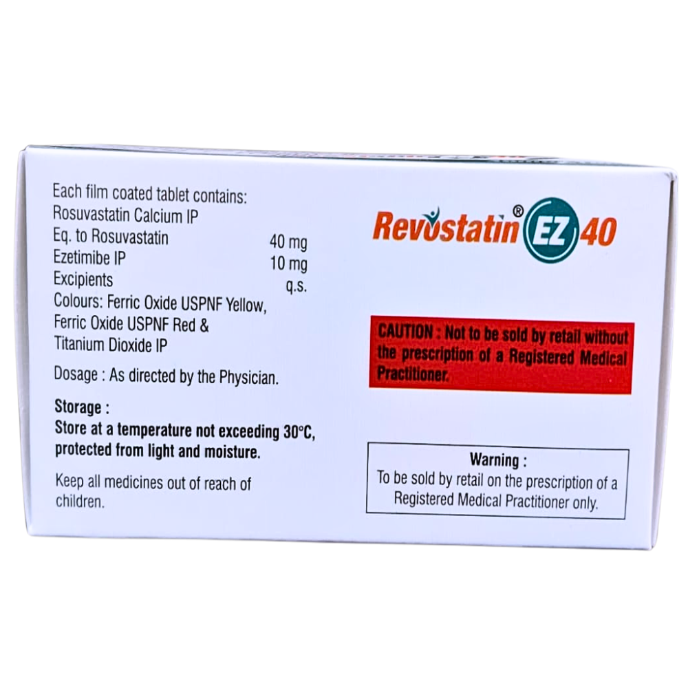 Rosuvastatin 40mg & Ezetimibe 10mg