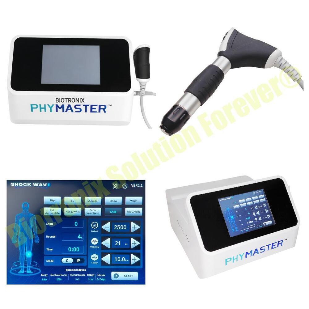 Phymaster Shockwave Pain Management Device for Clinical Use