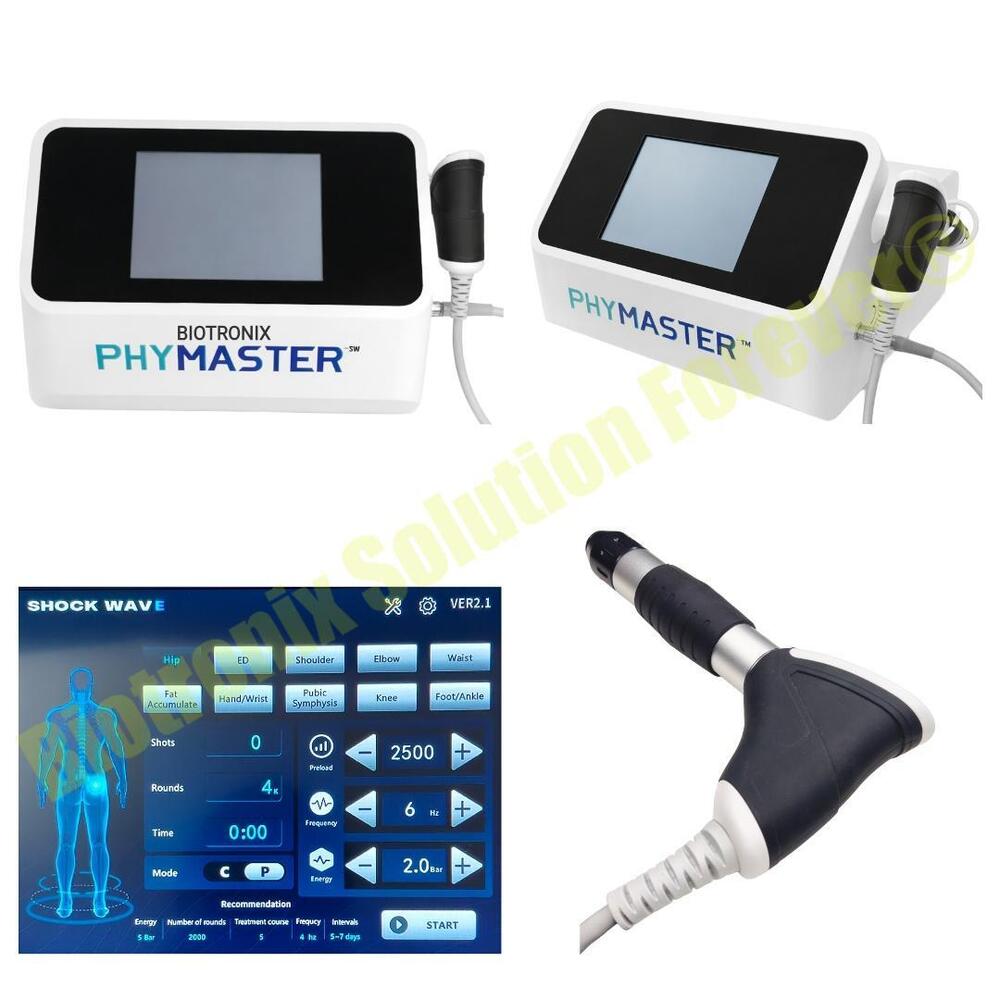 Phymaster Shockwave Non-Surgical Therapy Machine for Pain Relief