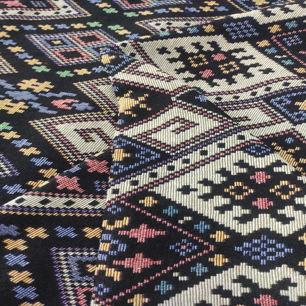 Multi jacquard bag fabric