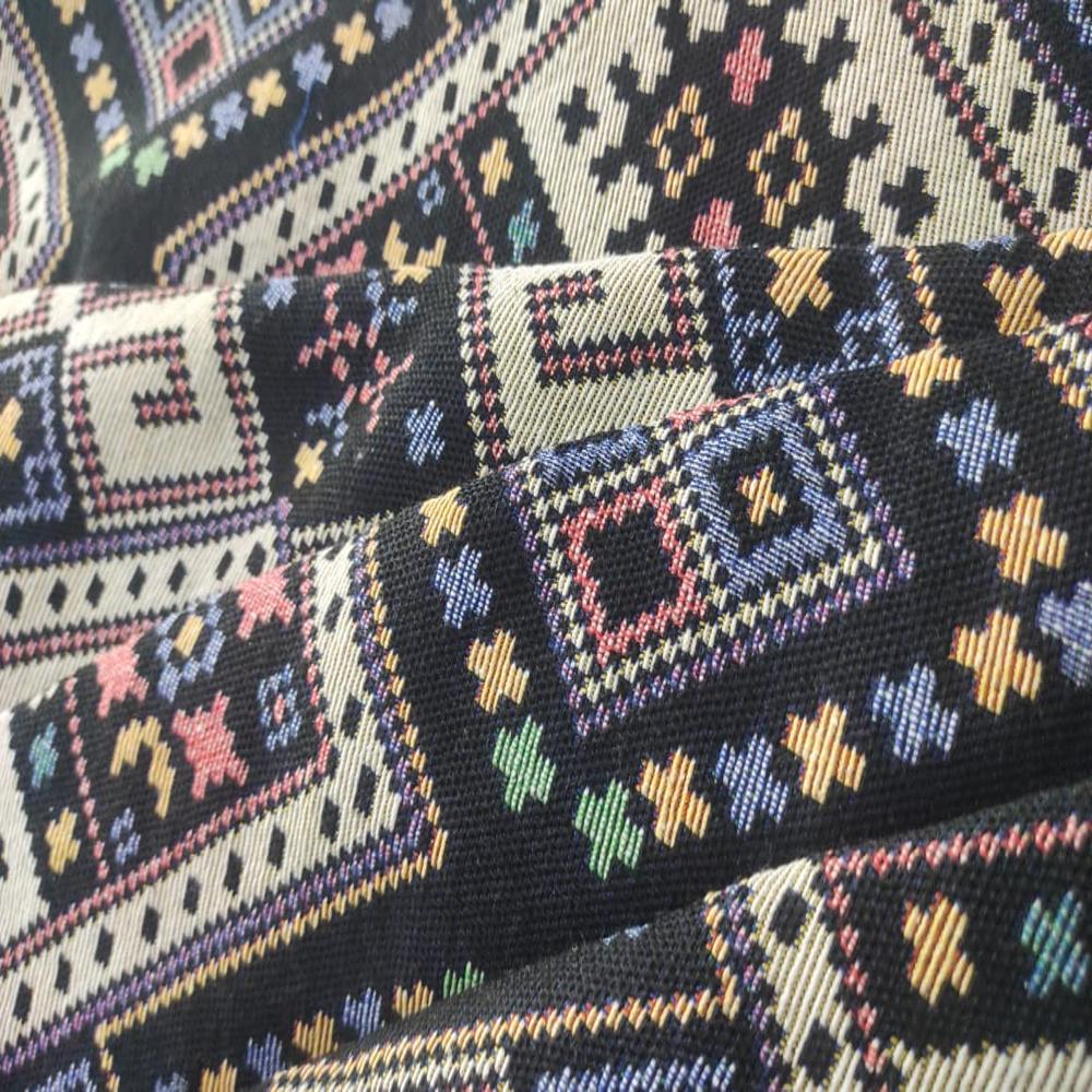 Multi jacquard bag fabric