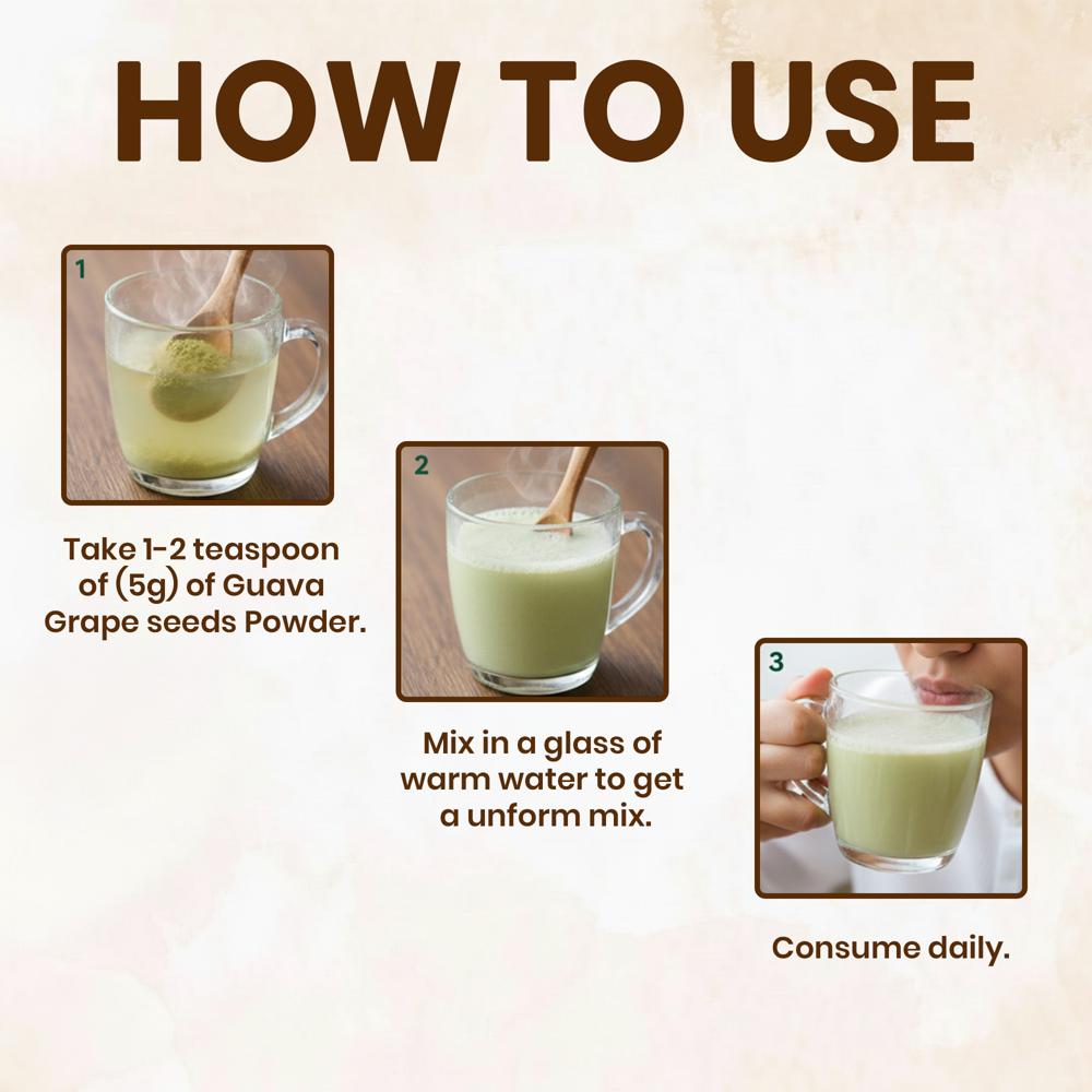 Lebrostone Grape Seed Powder  Heart Health, Antioxidants, Immunity & Weight Management(100g)