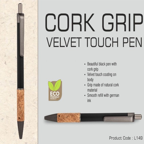 Luxury 4-in-1 Eco-Friendly Cork Corporate Gift Set: Notebook, Pen, Keychain & Card Holder (SS-10411)