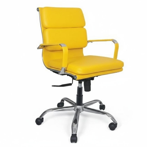 Computer Chairs - Color: Black Seat With Silver/Chrome Base