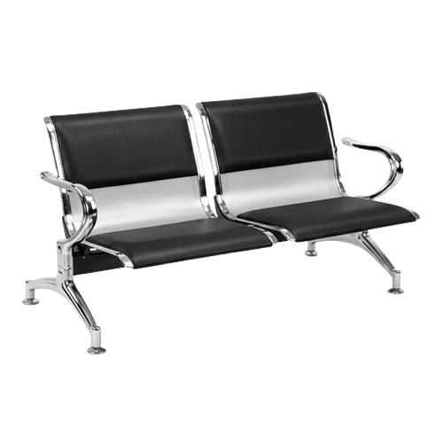 Waiting Chairs - Color: Silver & Black