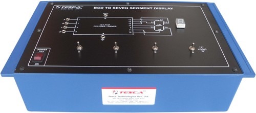ब्लैक एंड ब्लू Bcd से सात सेगमेंट डिस्प्ले