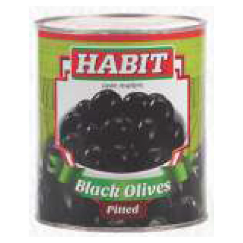 Olives Black Pitted In Brine
