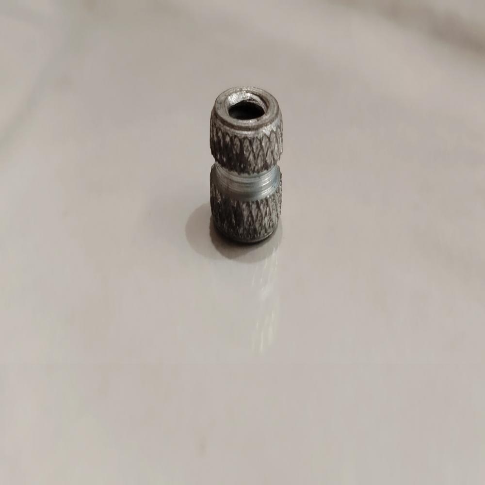Ms Knurling Insert - Color: Silver